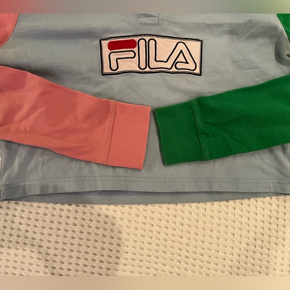 FILA - Block colour collared body long sleeve - Small - Picture 5 of 7